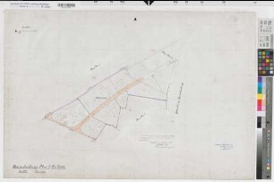 Henrichenburg (Castrop-Rauxel), Horneburg (Datteln), Zusammenlegung Henrichenburg, Urkarte II Henrichenburg Flur 3 Bbl.
