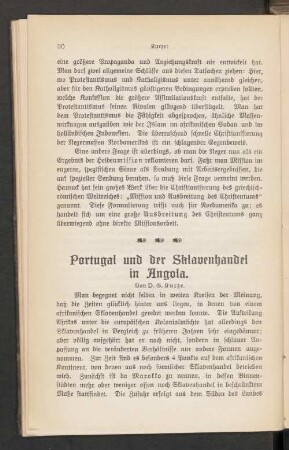 Portugal und der Shlavenhandel in Angola