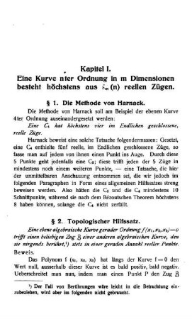 § 2.- Topologischer Hilfssatz.