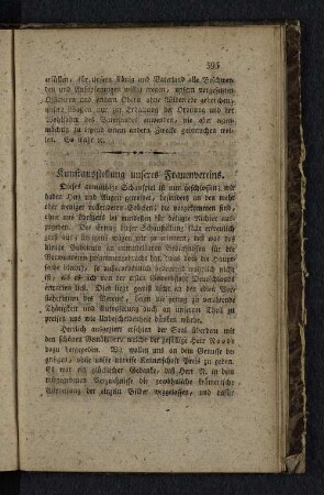 Kunstausstellung unseres Frauenvereins.