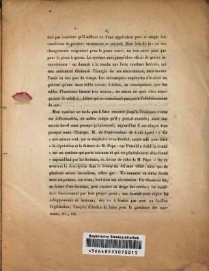 Notice sur les inventions et les perfectionnements