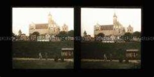 Blick von osten auf die Marienburg