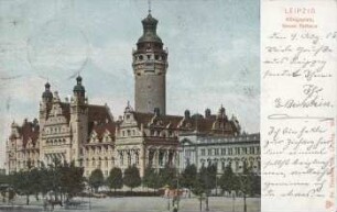 Leipzig: Königsplatz ; Neues Rathaus