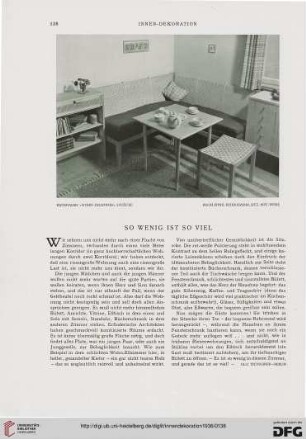 47: So wenig ist so viel