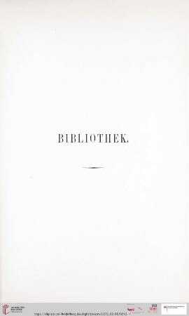 Bibliothek (Nr. 1 - 887)