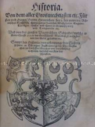 Gestae Heinrichs I. von Sachsen