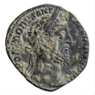 Münze, Sesterz, 186 - 187 n. Chr.