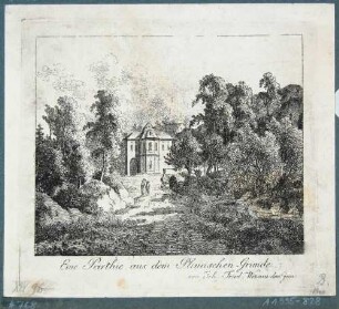 Die Villa Cosel im Plauenschen Grund bei Dresden