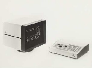 Siemens Datensichtgerät mit Tastatur