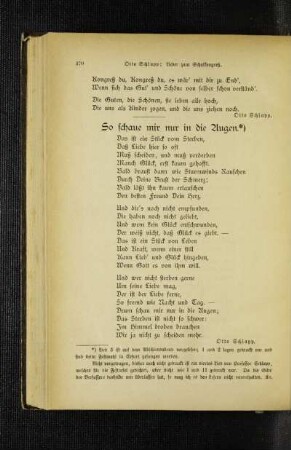 So schaue mir nun in die Augen : [Lieder zum Schulkongreß]