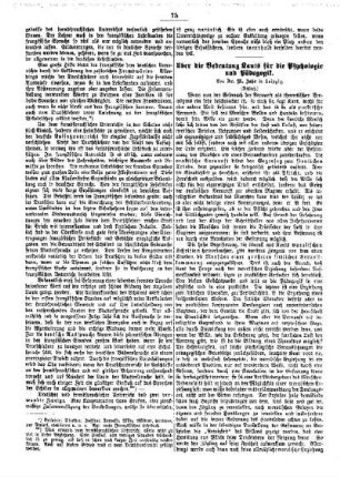 Über die Bedeutung Kants für die Psychologie und Pädagogik : (Schluß)