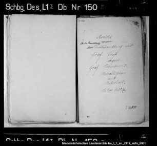 Heiratsplan des Grafen Hermann zu Holstein-Schaumburg