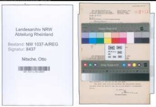 Entnazifizierung Otto Nitsche , geb. 00.00.0000 (Lehrer)