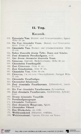 Keramik (Nr. 152-230)