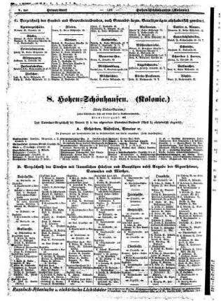 8. Hohen= Schönhausen ( Colonie)