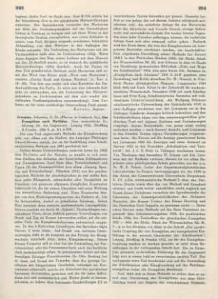 293-296 [Rezension] Jeremias, Johannes, Das Evangelium nach Matthaeus