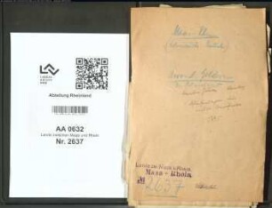 Kriegslieferungen aus den Kantonen Geldern und Rheinberg