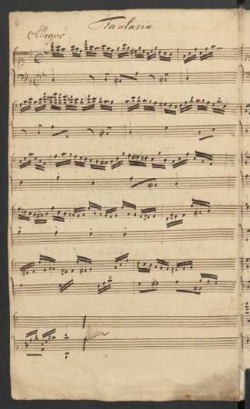 Fantasien; cemb; d-Moll; H 195; Wq 113.3