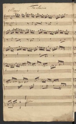 Fantasien; cemb; d-Moll; H 195; Wq 113.3