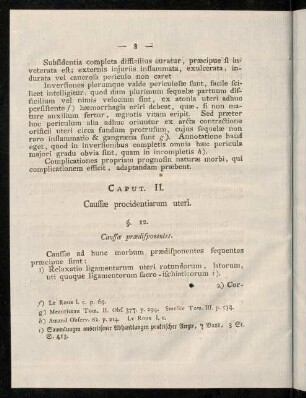8-21, Caput. II.