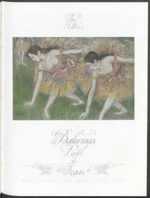 "Bailarinas", pastel