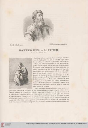 Francesco Penni dit Le Fattore