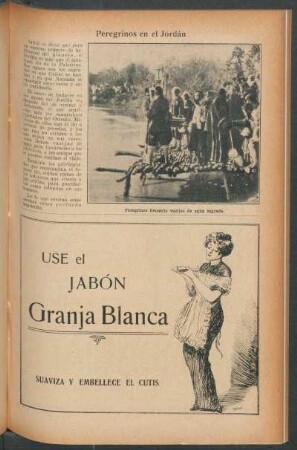 Peregrinos en el Jordán