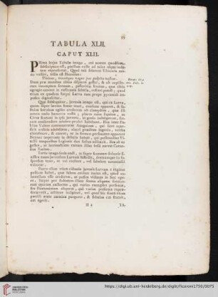 Tabula XLII. Caput XLII