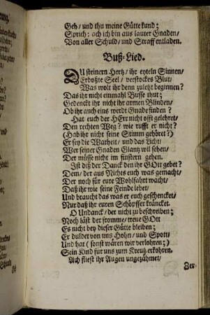 Buß-Lied