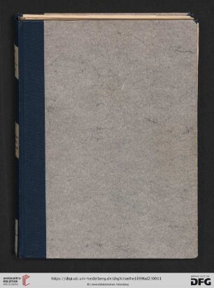 2. Band: Das aegyptische Verbum im Altaegyptischen, Neuaegyptischen und Koptischen: Formenlehre und Syntax der Verbalformen