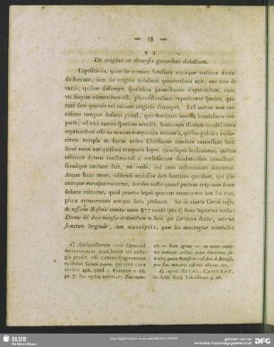 §. 3. De origine et diversis generibus dotalium