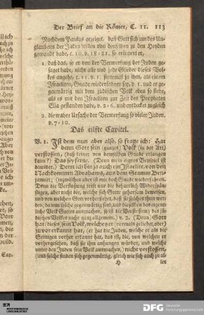 Das eilfte Capitel.