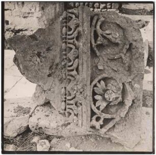 Gebälkfragment, Baalbek: Ansicht