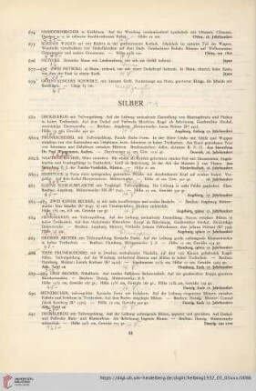 Silber (Nr. 680-744)