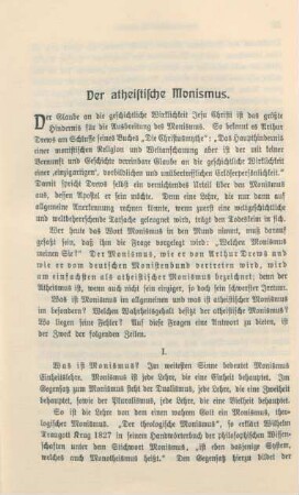 21-29 Der atheistische Monismus