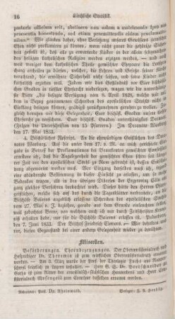 16 Miscellen