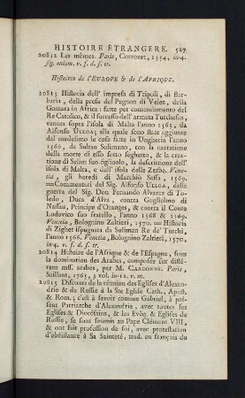 527-528, Histoires de l´Europe & de Afrique