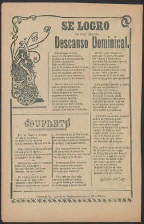 Se logro un bien colosal descanso dominical.