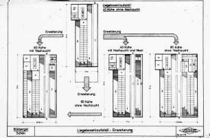 Liegeboxenlaufstall- Erweiterung