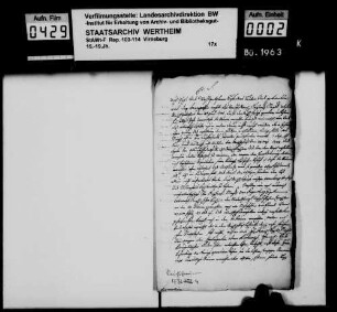 Verhandlungen wegen Ermäßigung der Reichssteuern und -kontributionen.