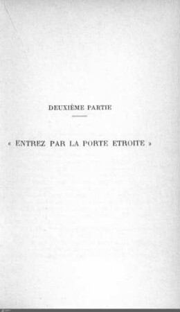 Deuxième partie