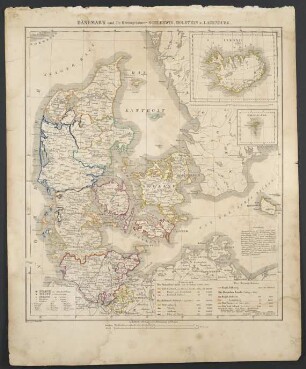 Dänemark und die Herzogthümer Schleswig, Holstein u. Lauenburg