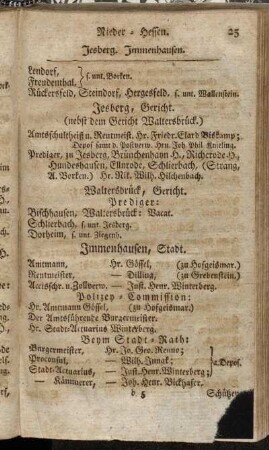 Waltersbrück, Gericht. - Zierenberg.