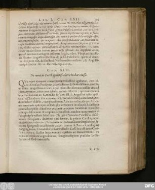 Cap. XLII. De concilio Carthaginensi altero in hac caussa.