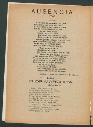 Flor Marchita : ¡Pobre Ofelia!