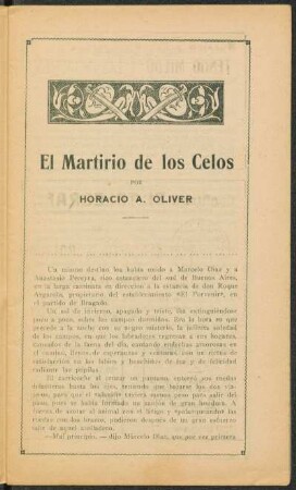 [Parte única]