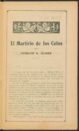 [Parte única]