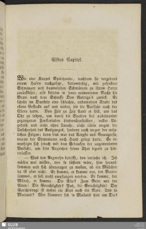 Elftes Capitel