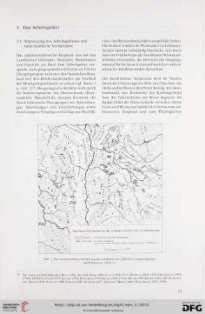 3. Das Arbeitsgebiet