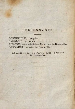 La seconde année, ou à qui la faute? : comédie-vaudeville en un acte